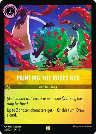 Painting the Roses Red (LOR_ROF) / Foil