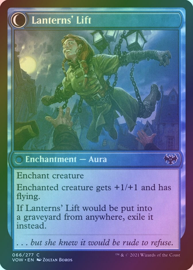 Lantern Bearer // Lanterns' Lift (VOW) (66) / Foil — cara 2 de 2