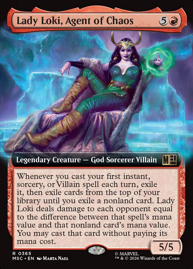 Lady Loki, Agent of Chaos (MSC) (365) / Extended Art