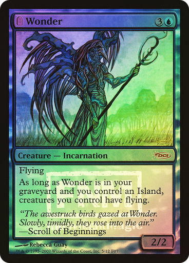 Wonder (f07) / FNM Promo Foil
