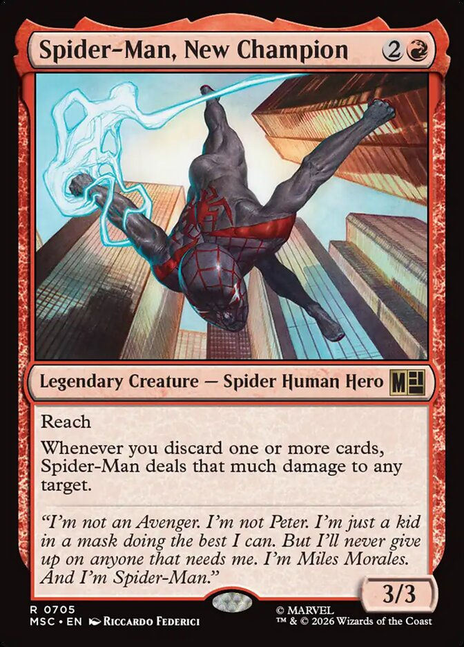 Spider-Man, New Champion (MSC) (705)