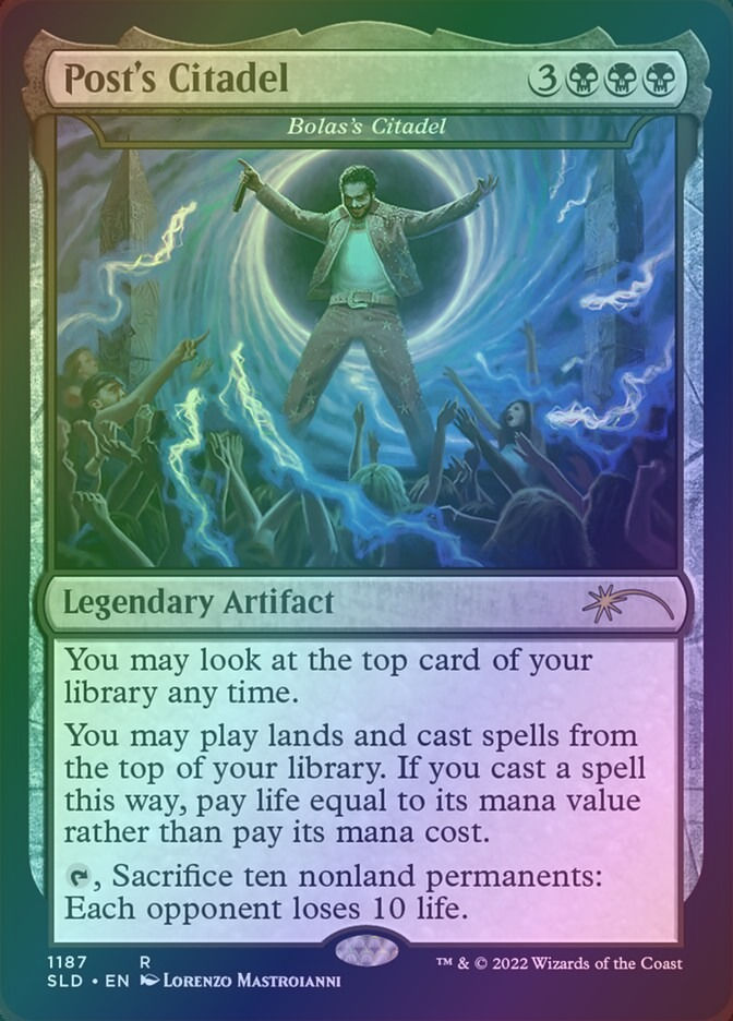 Bolas's Citadel (SLD) (1187) / Foil