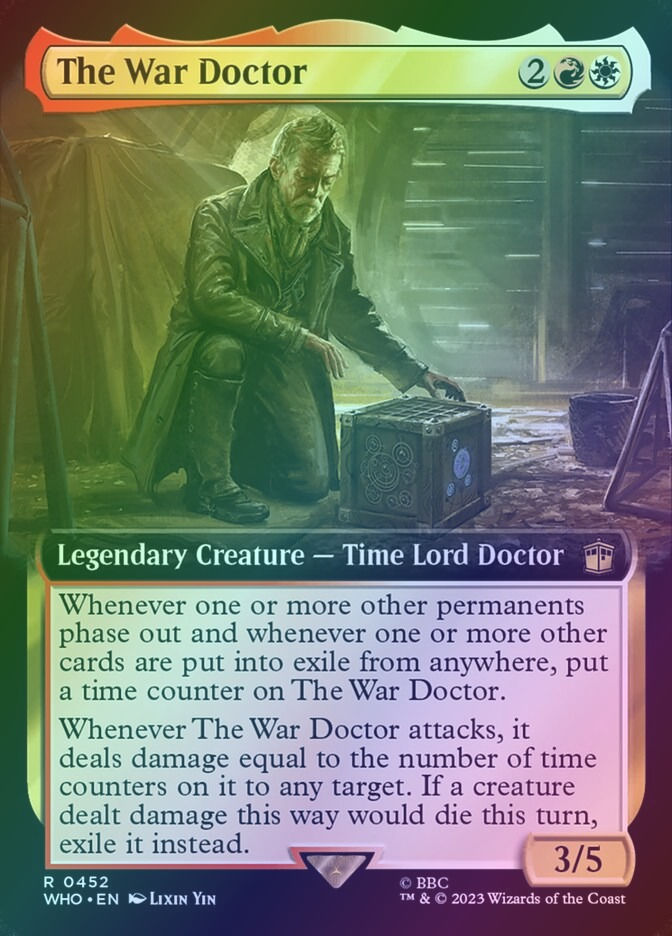 The War Doctor (WHO) (452) / Extended Art / Foil