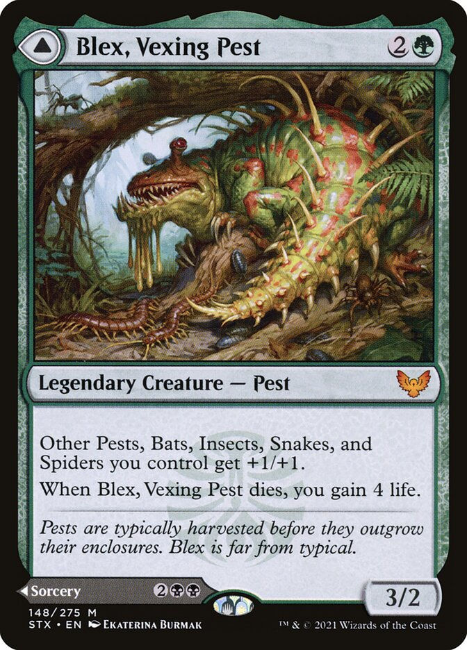 Blex, Vexing Pest // Search for Blex (STX) (148) — cara 1 de 2