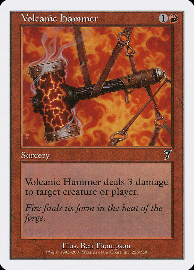 Volcanic Hammer (7ED) (226)