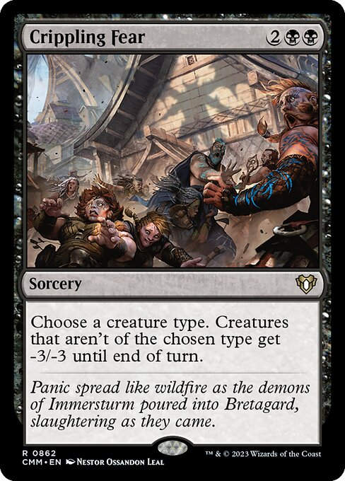 Crippling Fear (cmm) (Commander Deck)