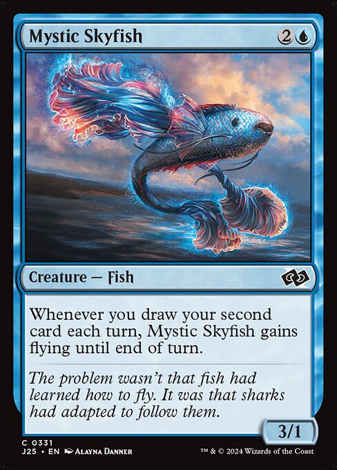 Mystic Skyfish (J25) (331)