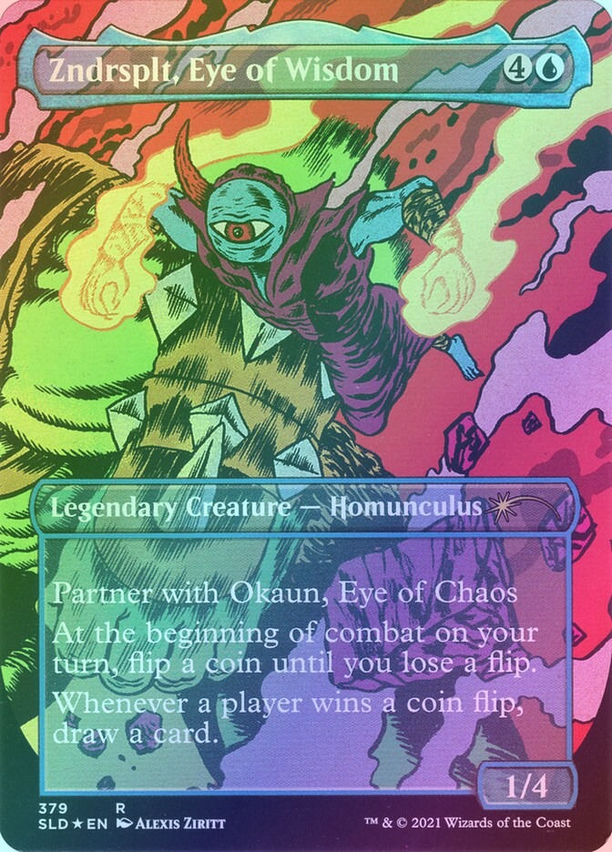 Zndrsplt, Eye of Wisdom // Zndrsplt, Eye of Wisdom (SLD) (379) / Foil — cara 2 de 2