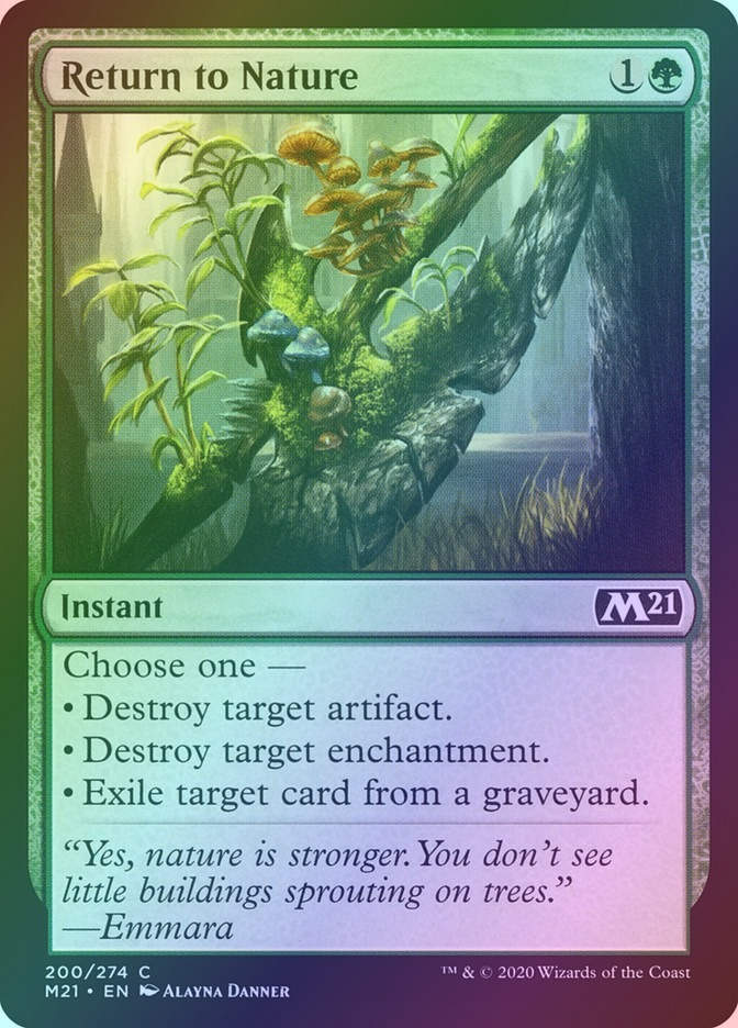 Return to Nature (M21) (200) / Foil