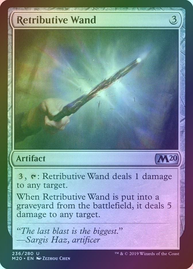 Retributive Wand (M20) (236) / Foil