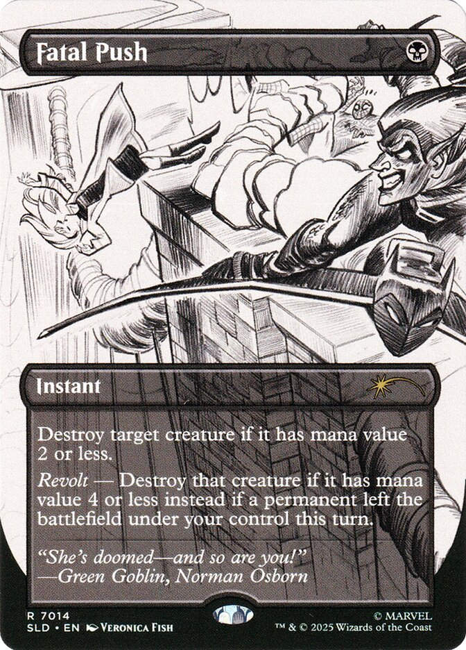 Fatal Push (SLD) (7014) / Borderless