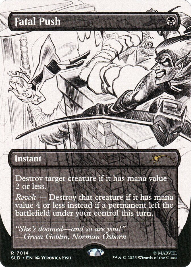 Fatal Push (SLD) (7014) / Borderless