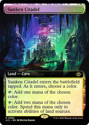 Sunken Citadel (lci) / Extended Art / Foil