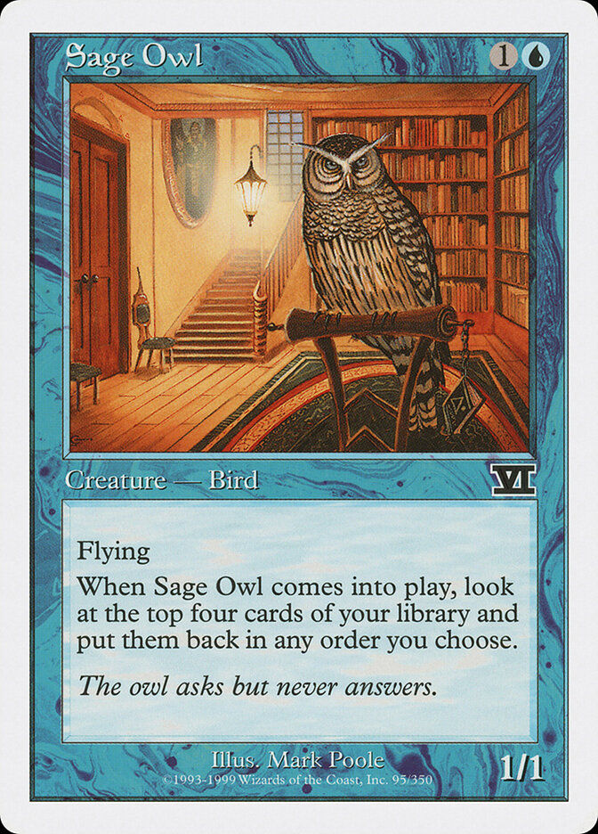 Sage Owl (6ED) (95)