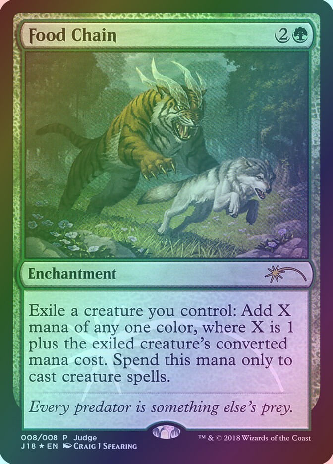 Food Chain (J18) (8) / Foil