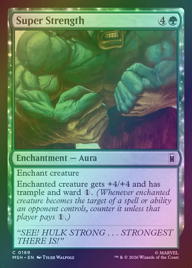 Super Strength (MSH) (189) / Foil