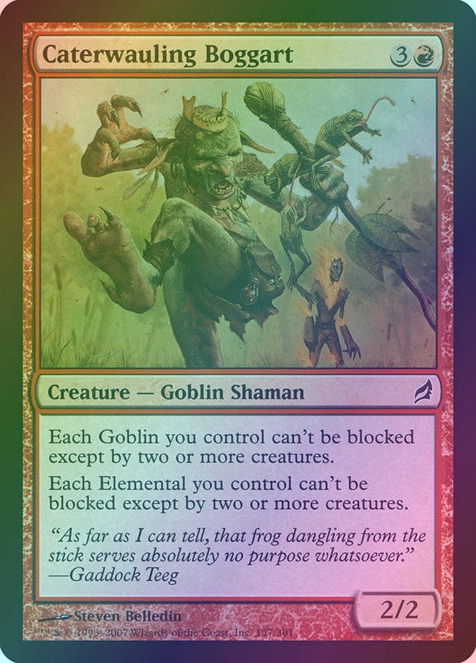 Caterwauling Boggart (LRW) (157) / Foil