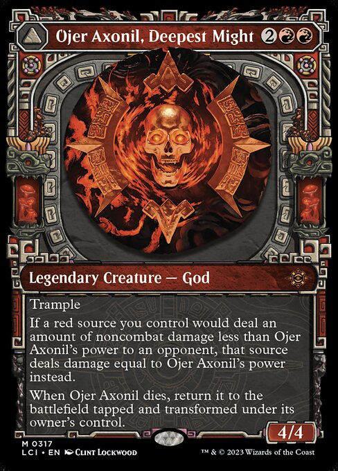 Ojer Axonil, Deepest Might // Temple of Power (lci) / Showcase — cara 1 de 2