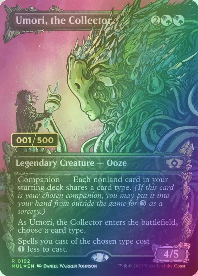 Umori, the Collector (MUL) (192z) / Borderless / Serialized