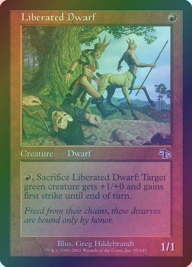 Liberated Dwarf (JUD) (95) / Foil