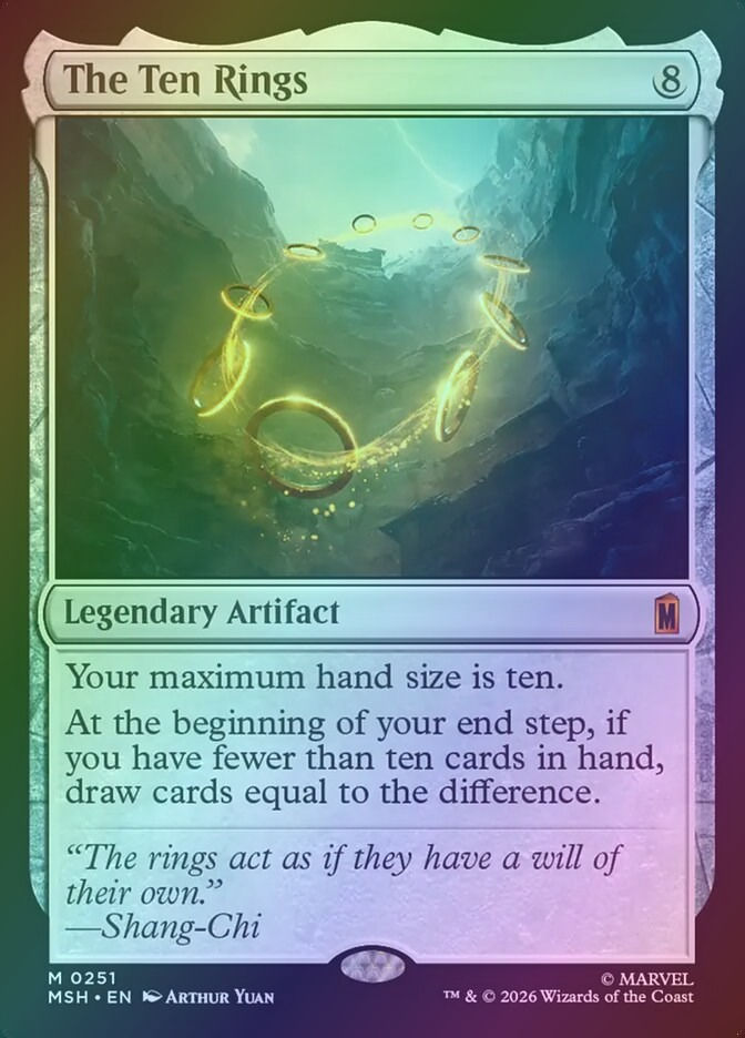 The Ten Rings (MSH) (251) / Foil