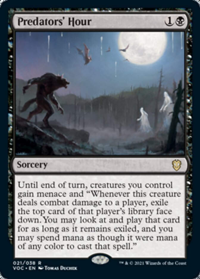 Predators' Hour (VOC)