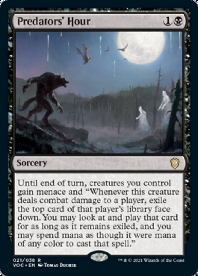 Predators' Hour (VOC)