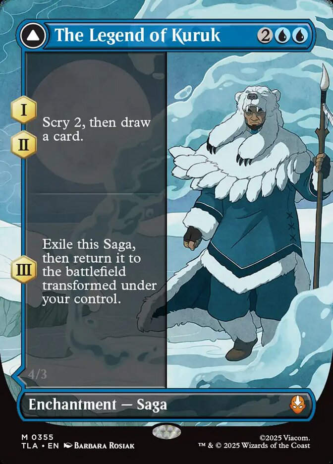 The Legend of Kuruk // Avatar Kuruk (TLA) (355) / Borderless