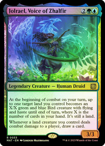 Jolrael, Voice of Zhalfir (MAT) / Foil