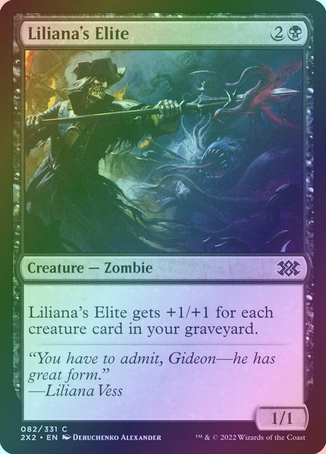 Liliana's Elite (2X2) (82) / Foil