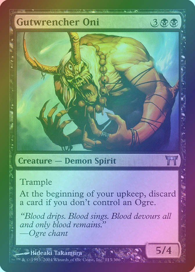 Gutwrencher Oni (CHK) (113) / Foil