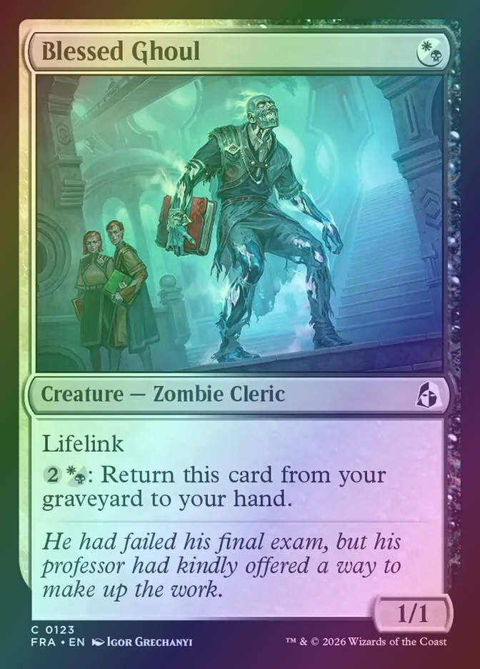 Blessed Ghoul (FRA) (123) / Foil