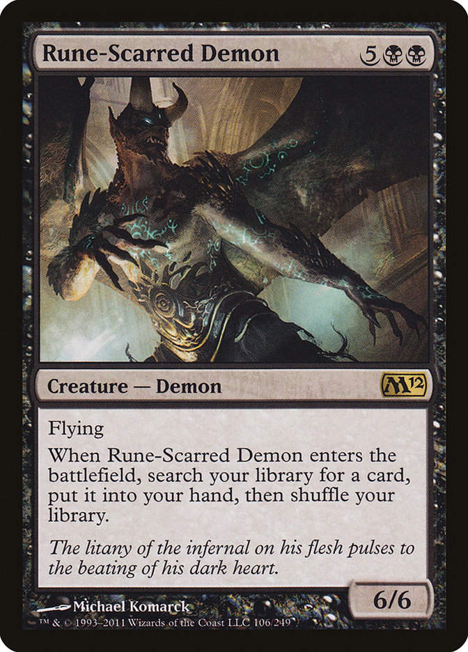 Rune-Scarred Demon (M12) (106)