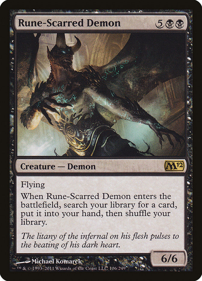 Rune-Scarred Demon (M12) (106)