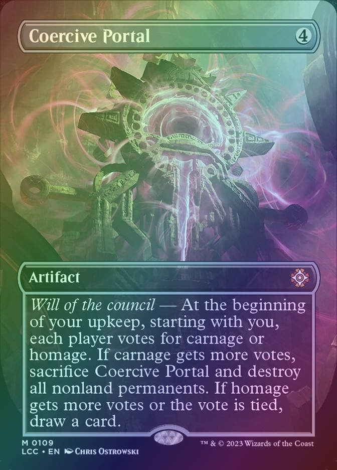 Coercive Portal (LCC) (109) / Borderless / Foil