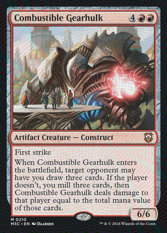 Combustible Gearhulk (M3C) (210) / Ripple Foil