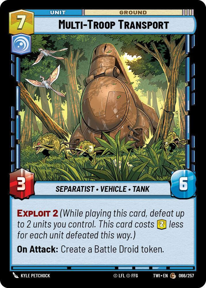 Multi-Troop Transport (TWI) (066/257) / Foil
