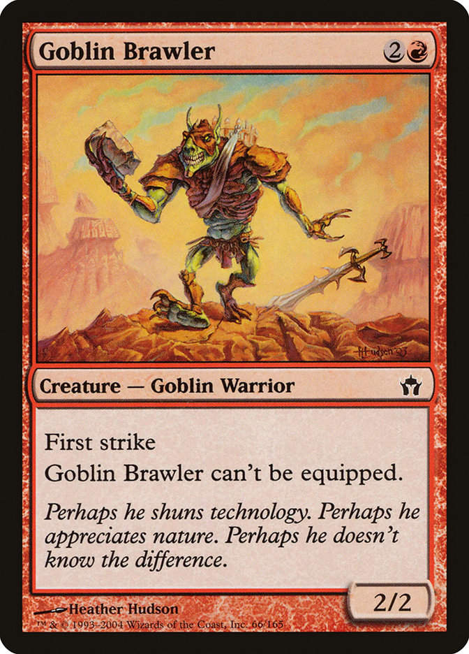 Goblin Brawler (5DN) (66) / Foil