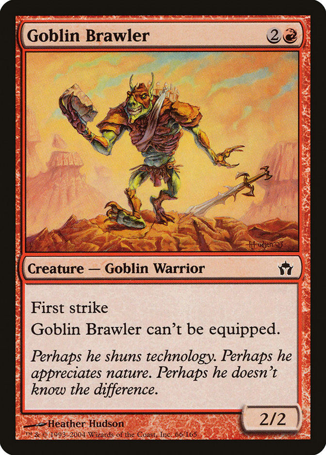 Goblin Brawler (5DN) (66) / Foil