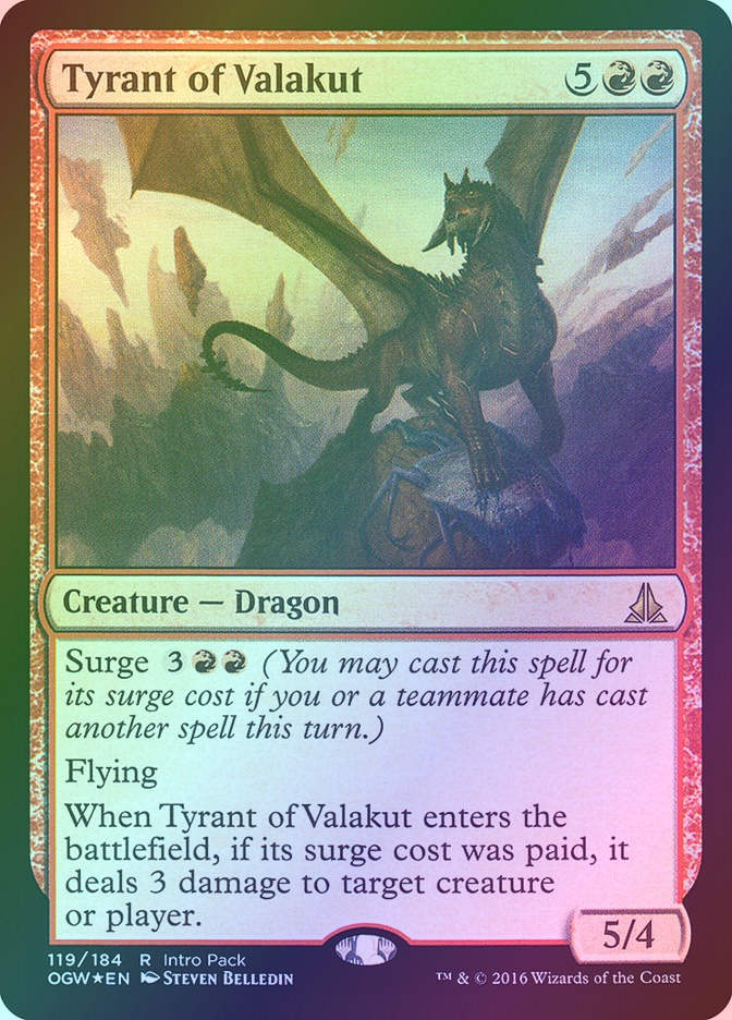 Tyrant of Valakut (POGW) (119) / Foil