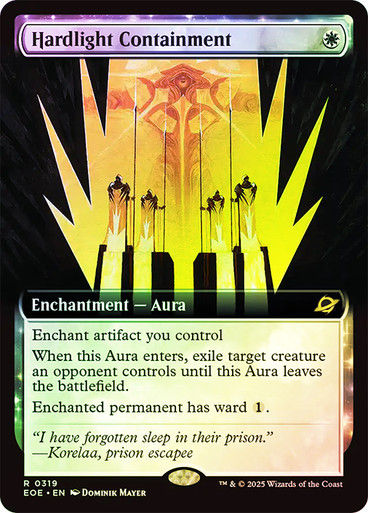 Hardlight Containment (EOE) (319) / Extended Art / Foil