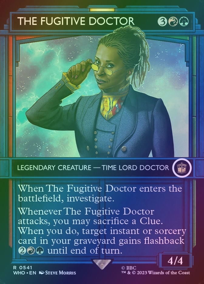 The Fugitive Doctor (WHO) (541) / Borderless / Showcase / Foil