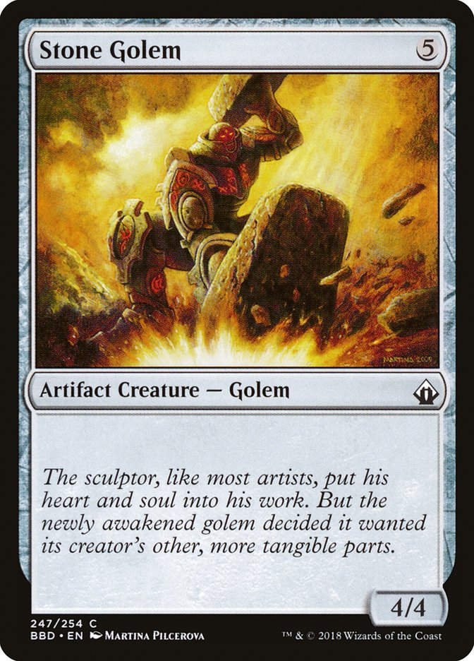 Stone Golem (BBD) (247) / Foil