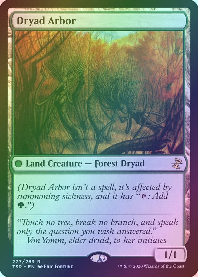 Dryad Arbor (TSR) (277) / Foil