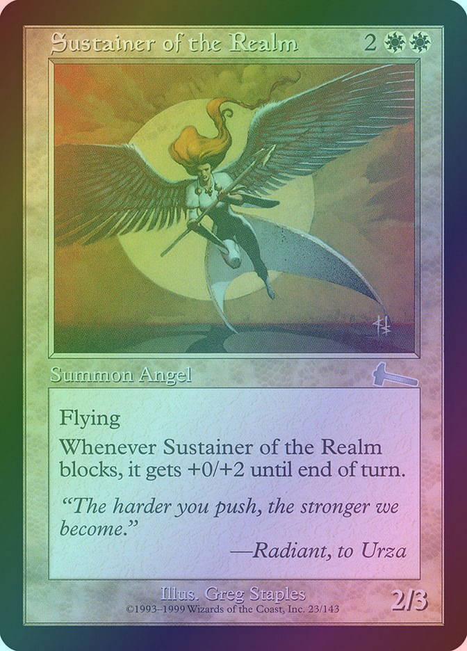 Sustainer of the Realm (ULG) (23) / Foil