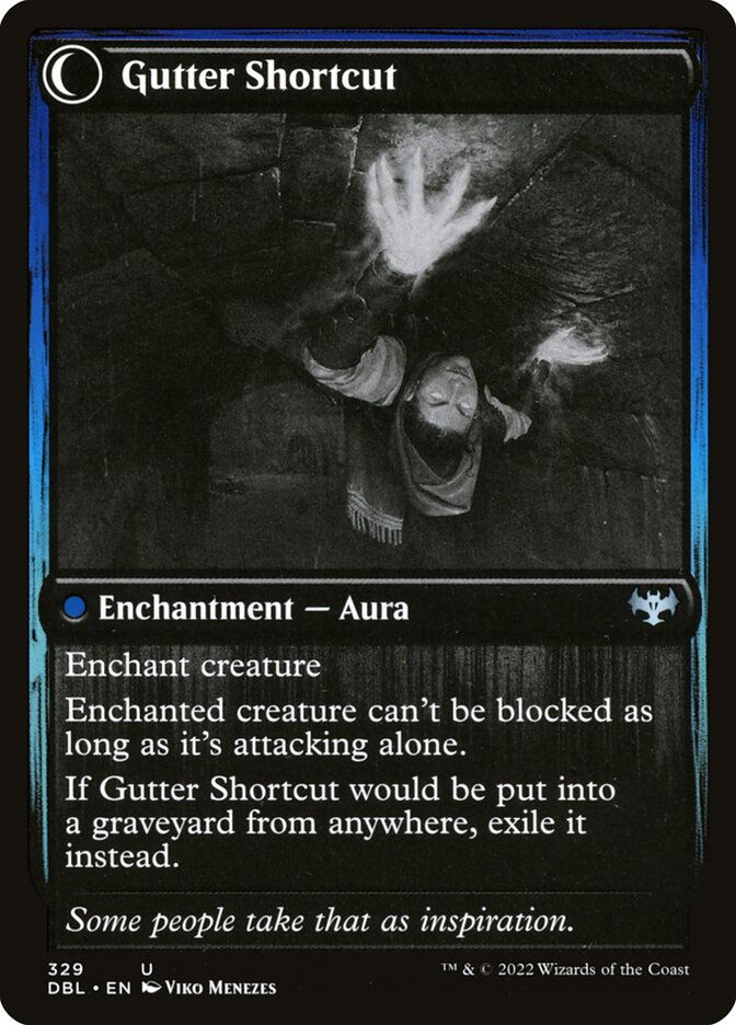 Gutter Skulker // Gutter Shortcut (DBL) (329) — cara 2 de 2