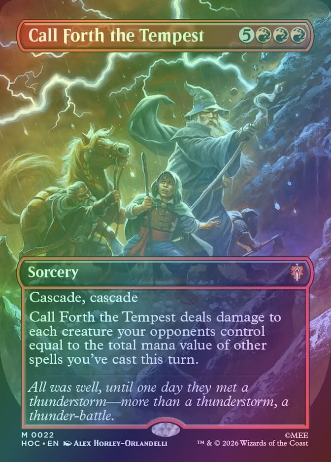 Call Forth the Tempest (HOC) (22) / Foil