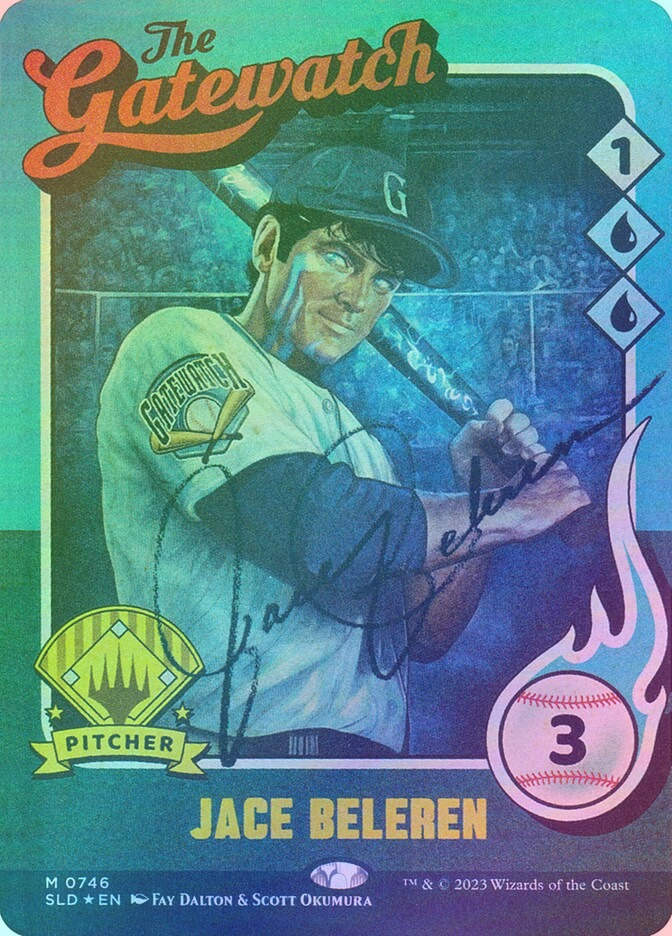 Jace Beleren // Jace Beleren (SLD) (746) / Borderless / Foil