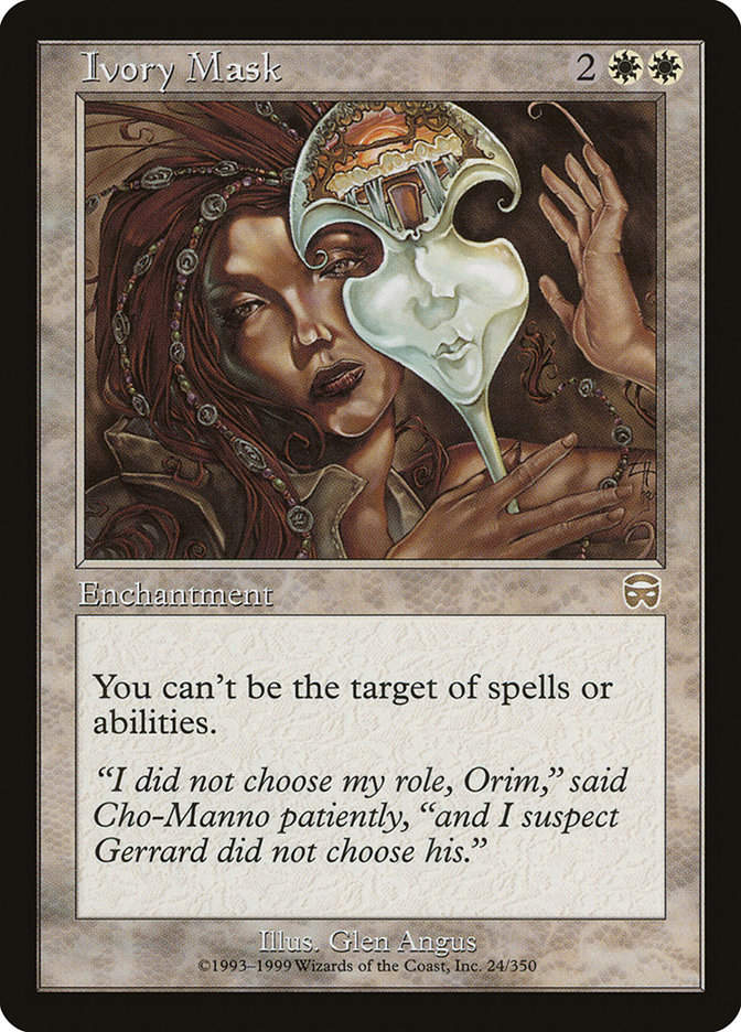 Ivory Mask (MMQ) (24)
