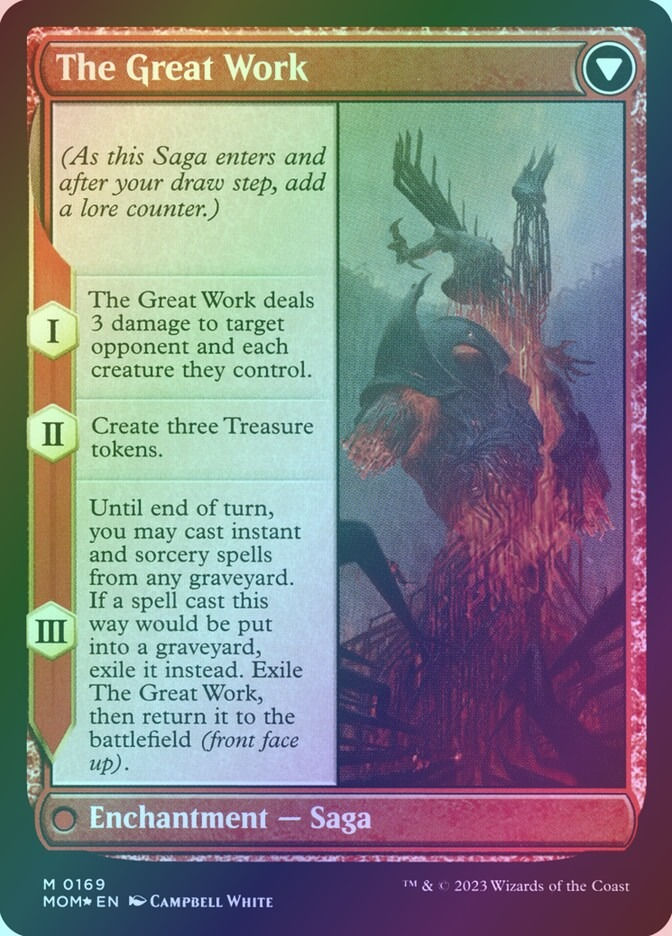 Urabrask // The Great Work (PMOM) (169s) / Foil — cara 2 de 2